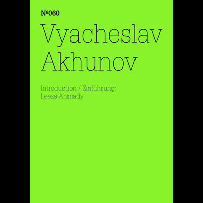 Cover Vyacheslav Akhunov