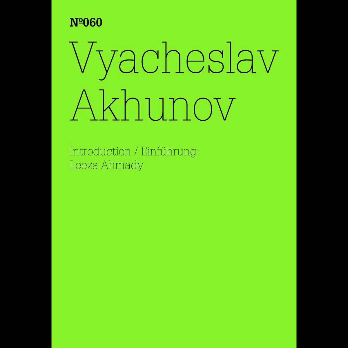 Coverbild Vyacheslav Akhunov