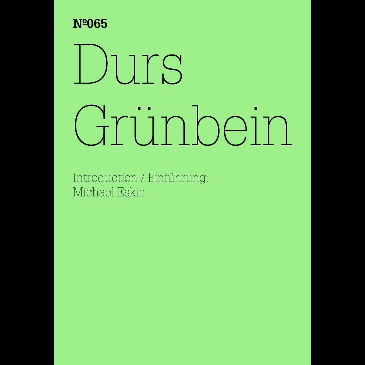 Coverbild Durs Grünbein