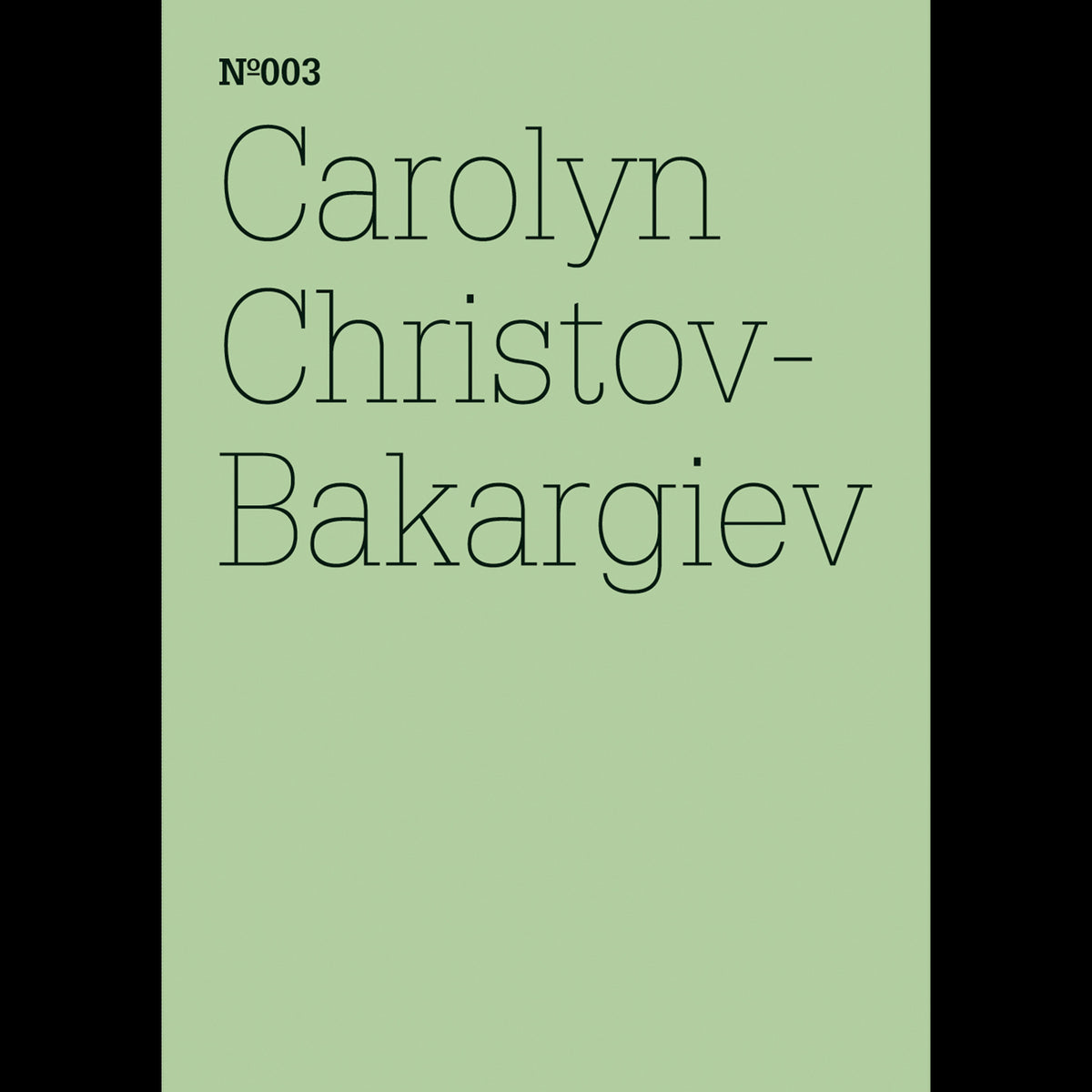 Coverbild Carolyn Christov-Bakargiev