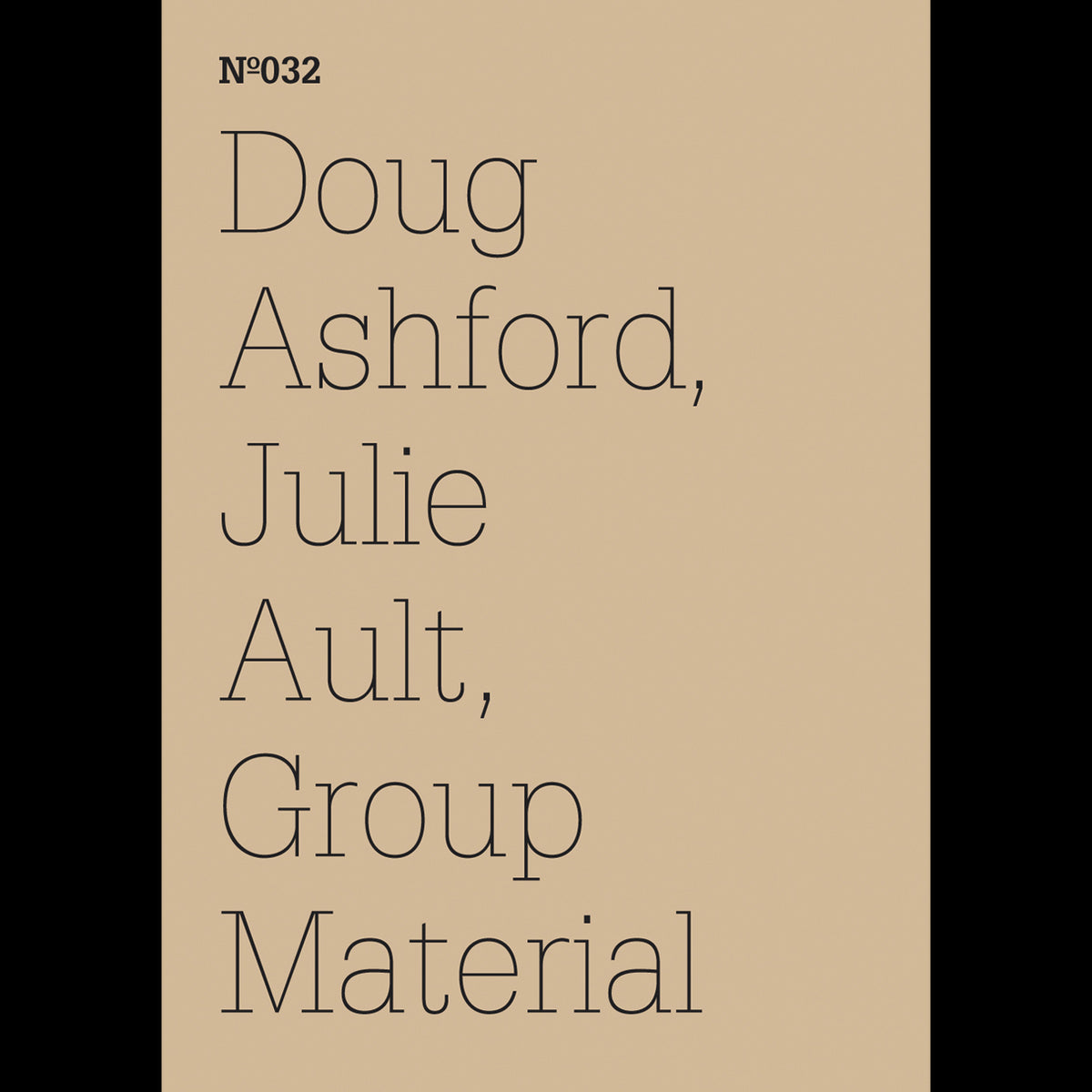 Coverbild Doug Ashford, Julie Ault, Group Material