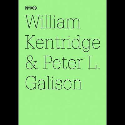 Cover William Kentridge & Peter L. Galison
