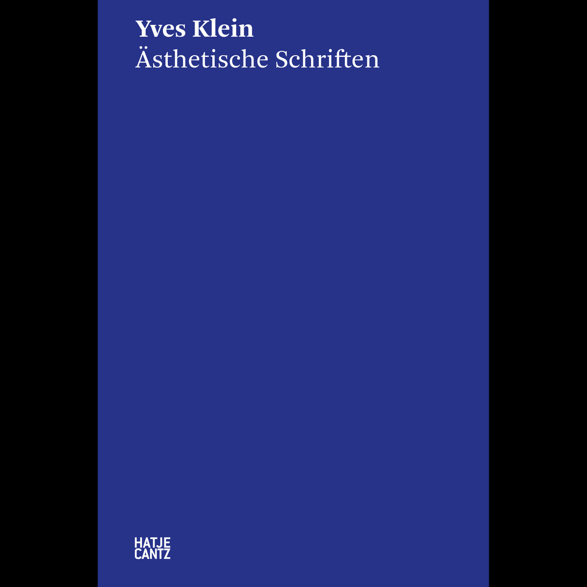 Coverbild Yves Klein