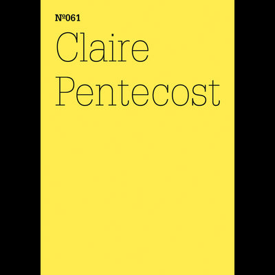 Cover Claire Pentecost
