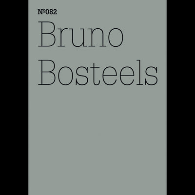 Cover Bruno Bosteels