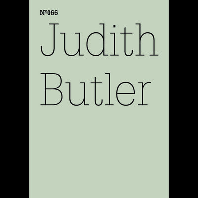Cover Judith Butler