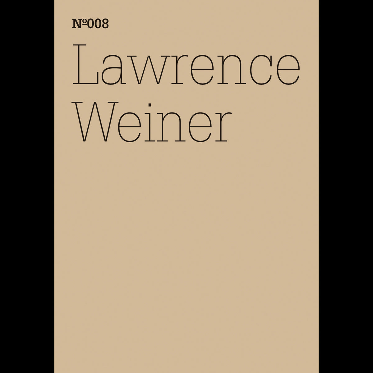 Coverbild Lawrence Weiner
