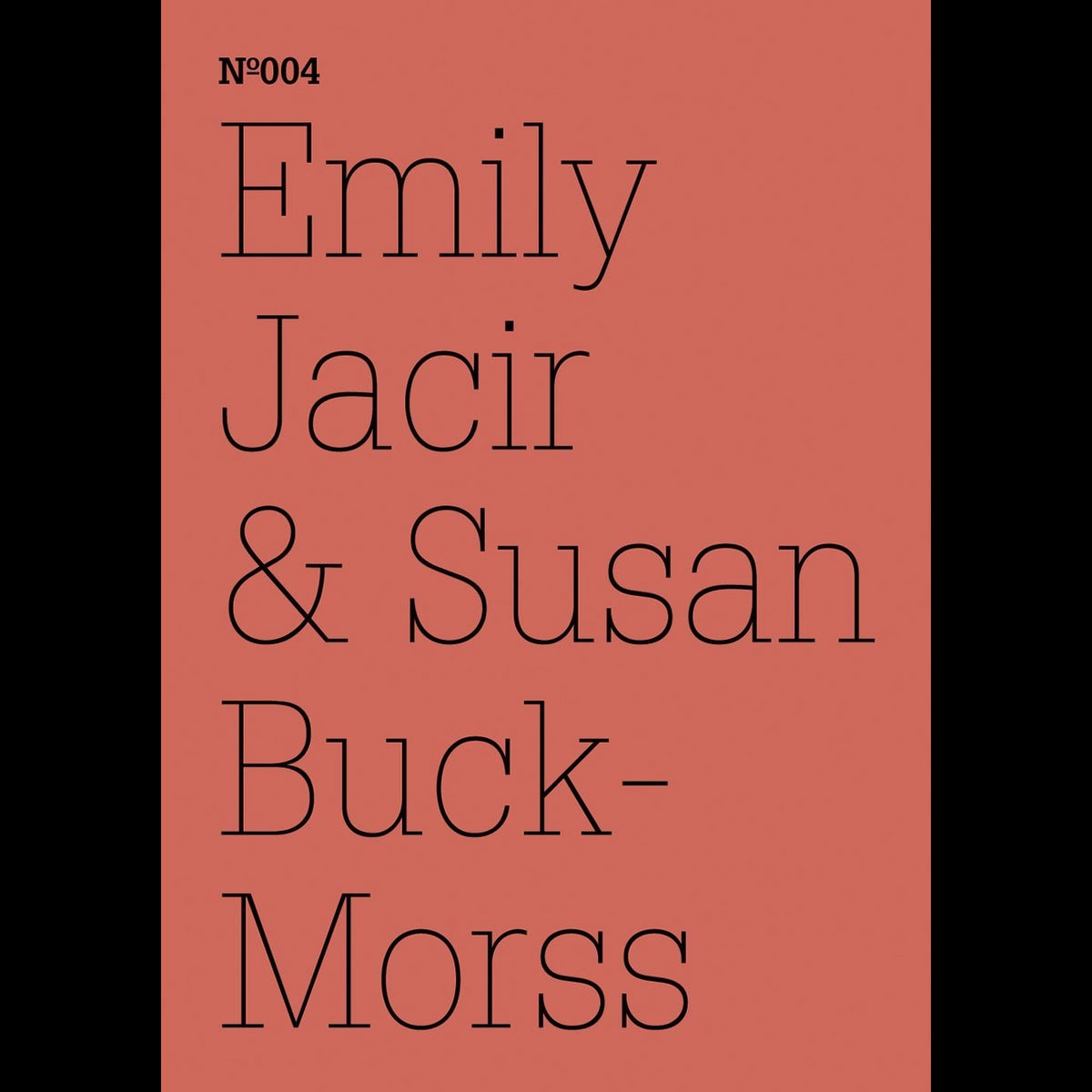 Coverbild Emily Jacir & Susan Buck-Morss