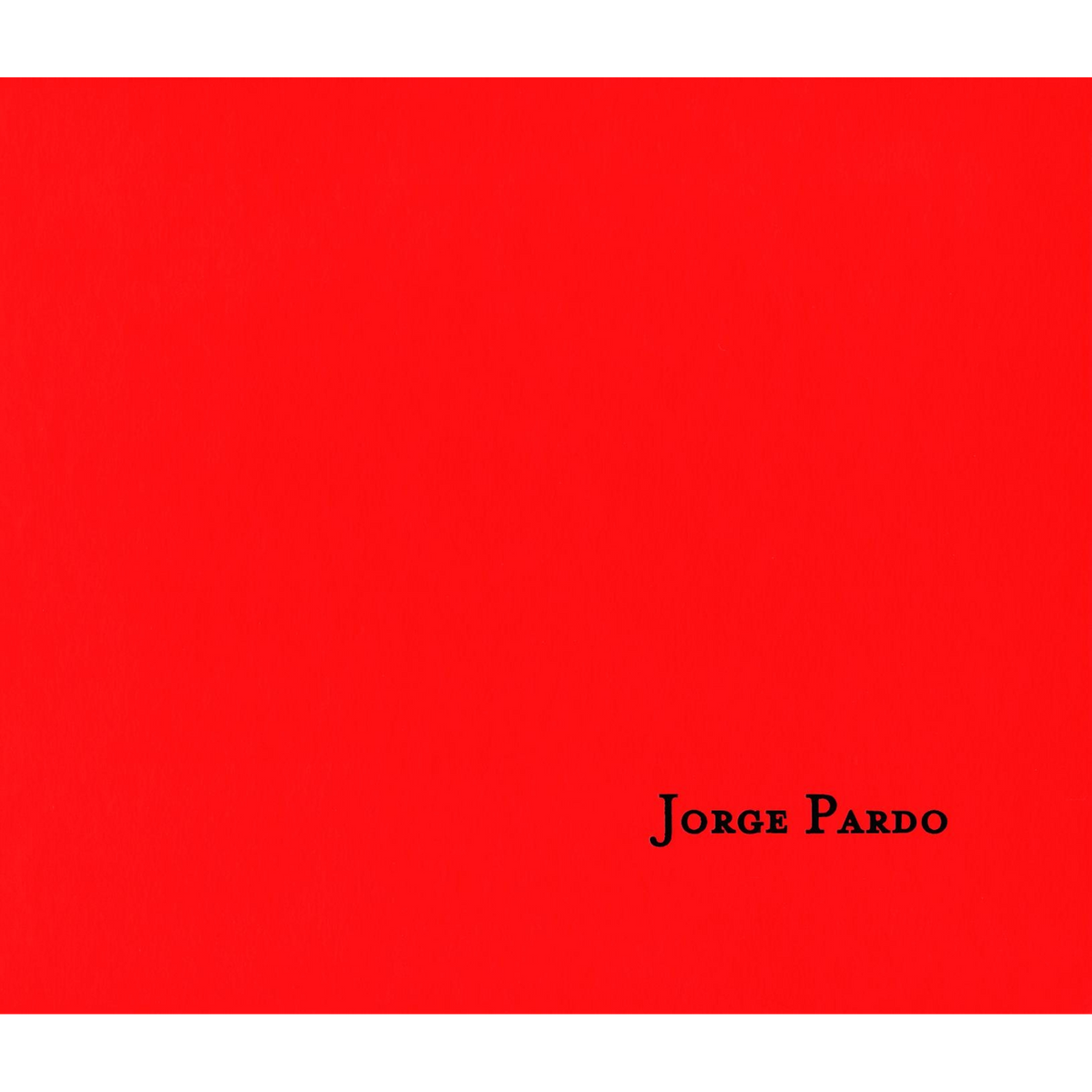 Coverbild Jorge Pardo