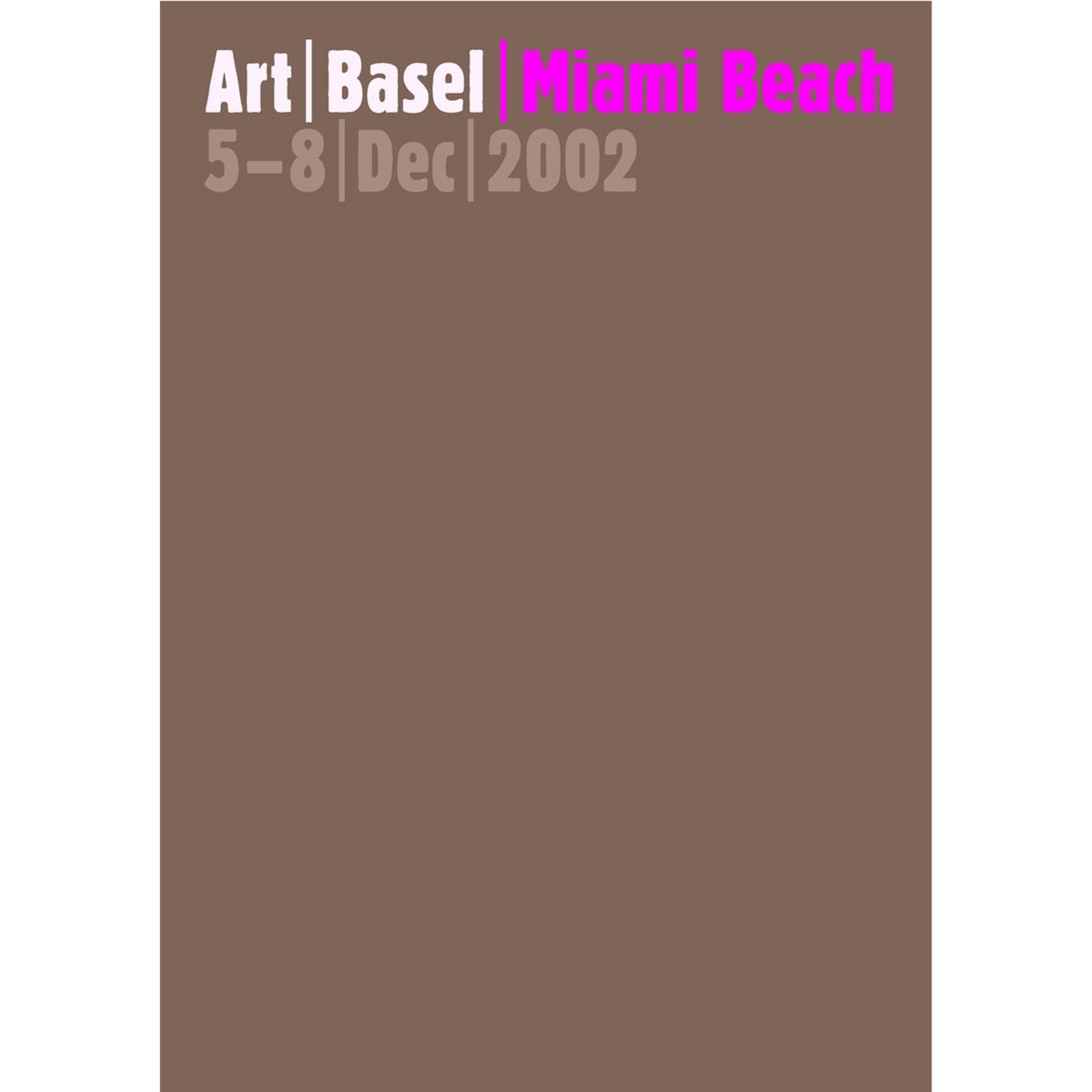 Coverbild Art Basel Miami Beach
