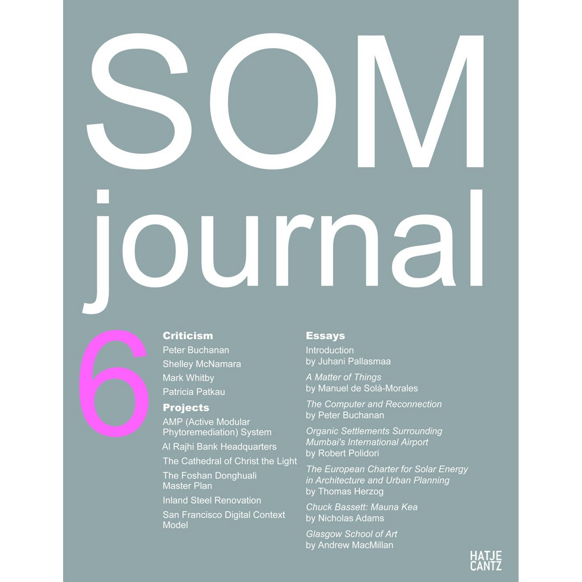 Coverbild SOM Journal 6