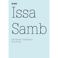 Ein hellblaues Cover. Darauf steht in einer dünnen, schwarzen Serifenschrift: Nº095, Issa Samb. Darunter: Introduction / Einführung: Koyo Kouoh.