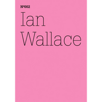 Ein rosafarbenes Cover mit dem Text Nº002 und Ian Wallace in schwarzer Schrift.