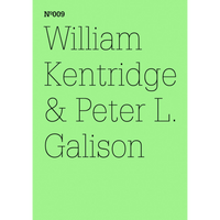 Das Cover von Nº009 mit William Kentridge & Peter L. Galison in schwarzer Serifenschrift auf hellgrünem Hintergrund.