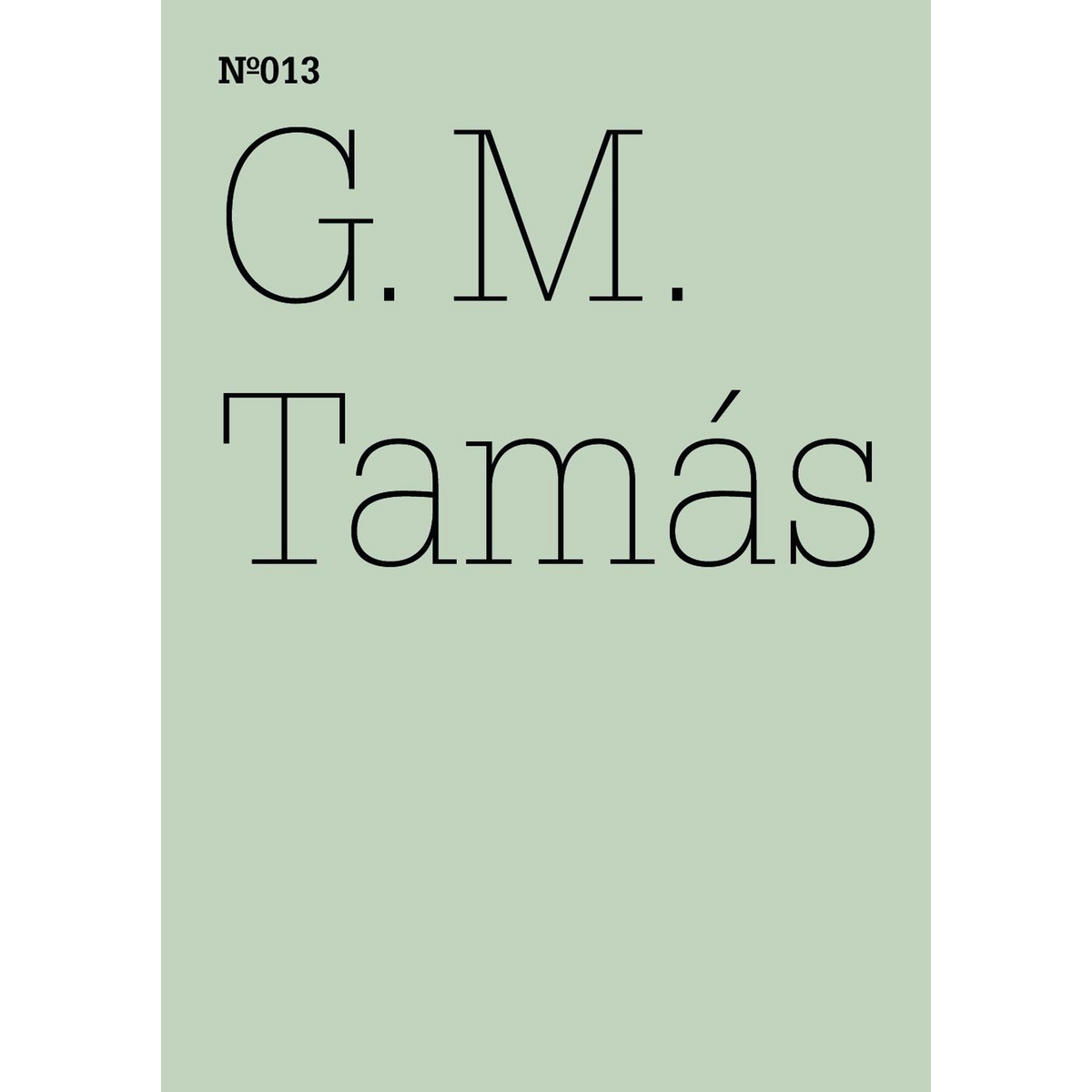 Coverbild G.M. Tamás