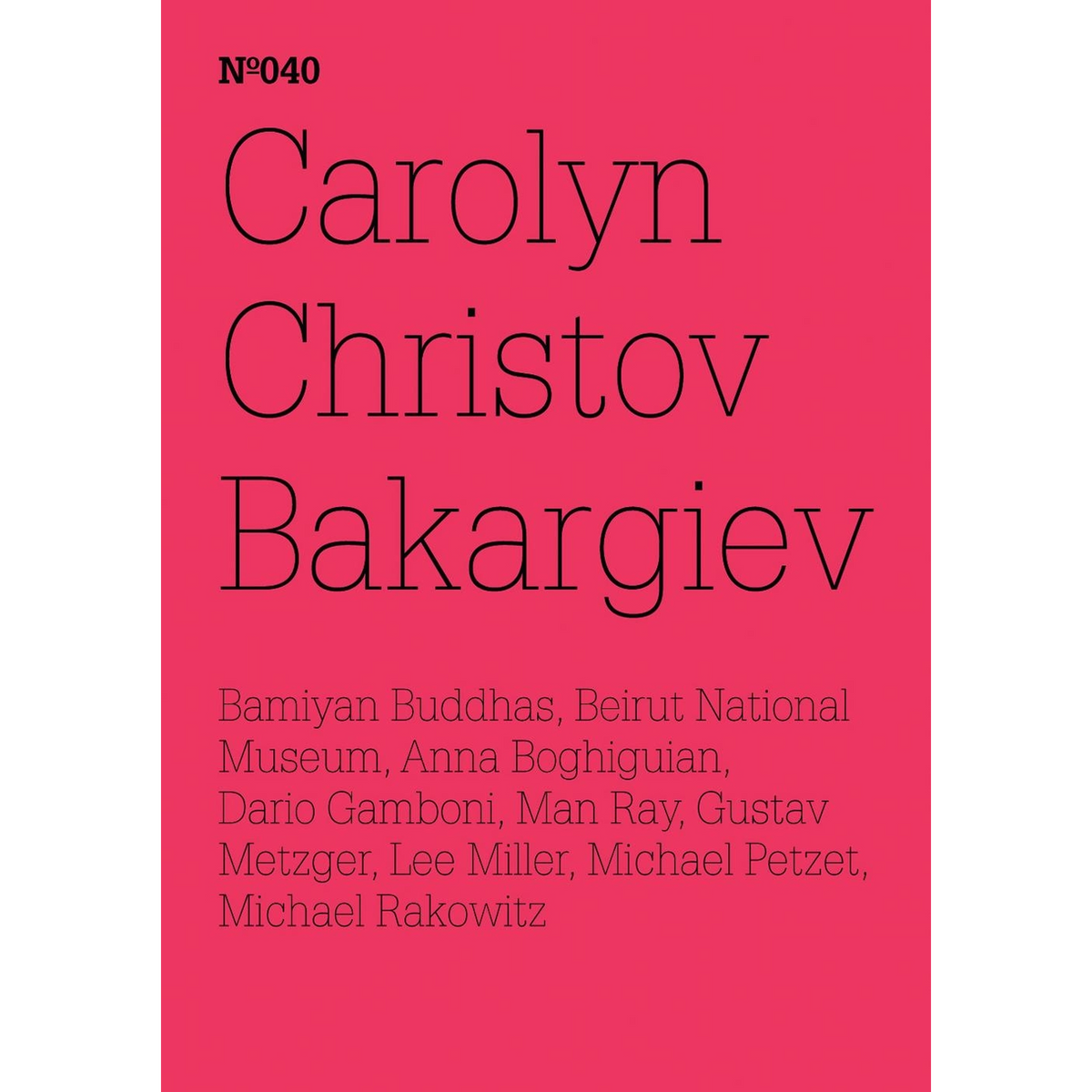 Coverbild Carolyn Christov-Bakargiev