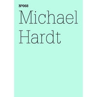 Ein mintgrünes Cover mit dem Text Nº068 Michael Hardt in einer dünnen schwarzen Schrift.
