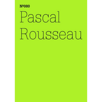 Ein neongrünes Cover mit dem Text N°080 und Pascal Rousseau in dünner schwarzer Schrift.