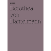 Ein minimalistisches Cover mit dem Text Nº088 und Dorothea von Hantelmann in dünner, schwarzer Schrift auf einem malvenfarbenen Hintergrund.