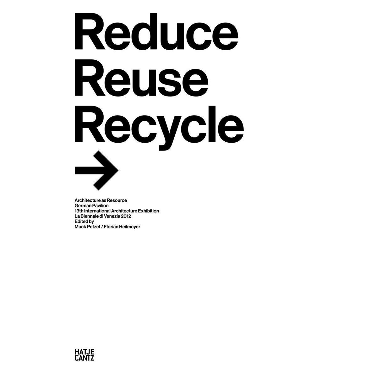 Coverbild Reduce, Reuse, Recycle