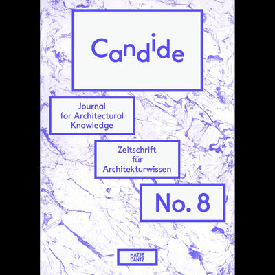 Cover Candide. Journal for Architectural Knowledge