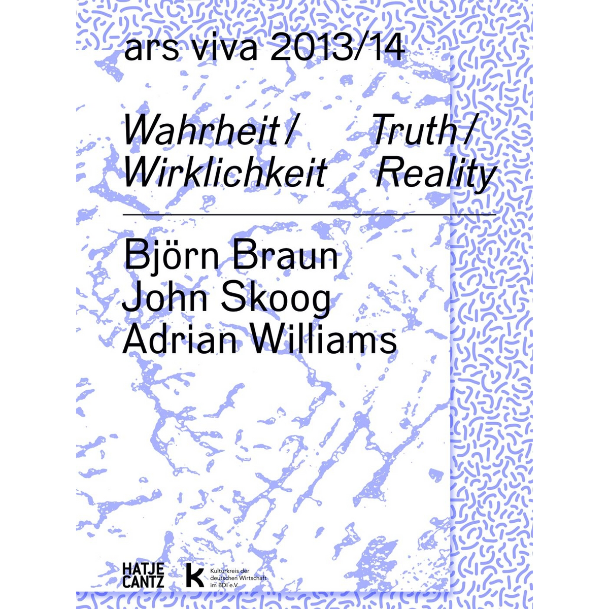 Coverbild ars viva 13/14. Wahrheit / Wirklichkeit