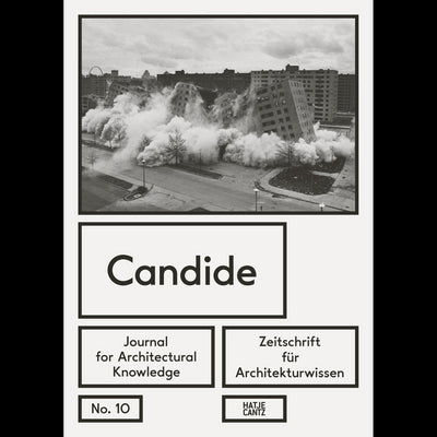 Cover Candide. Journal for Architectural Knowledge