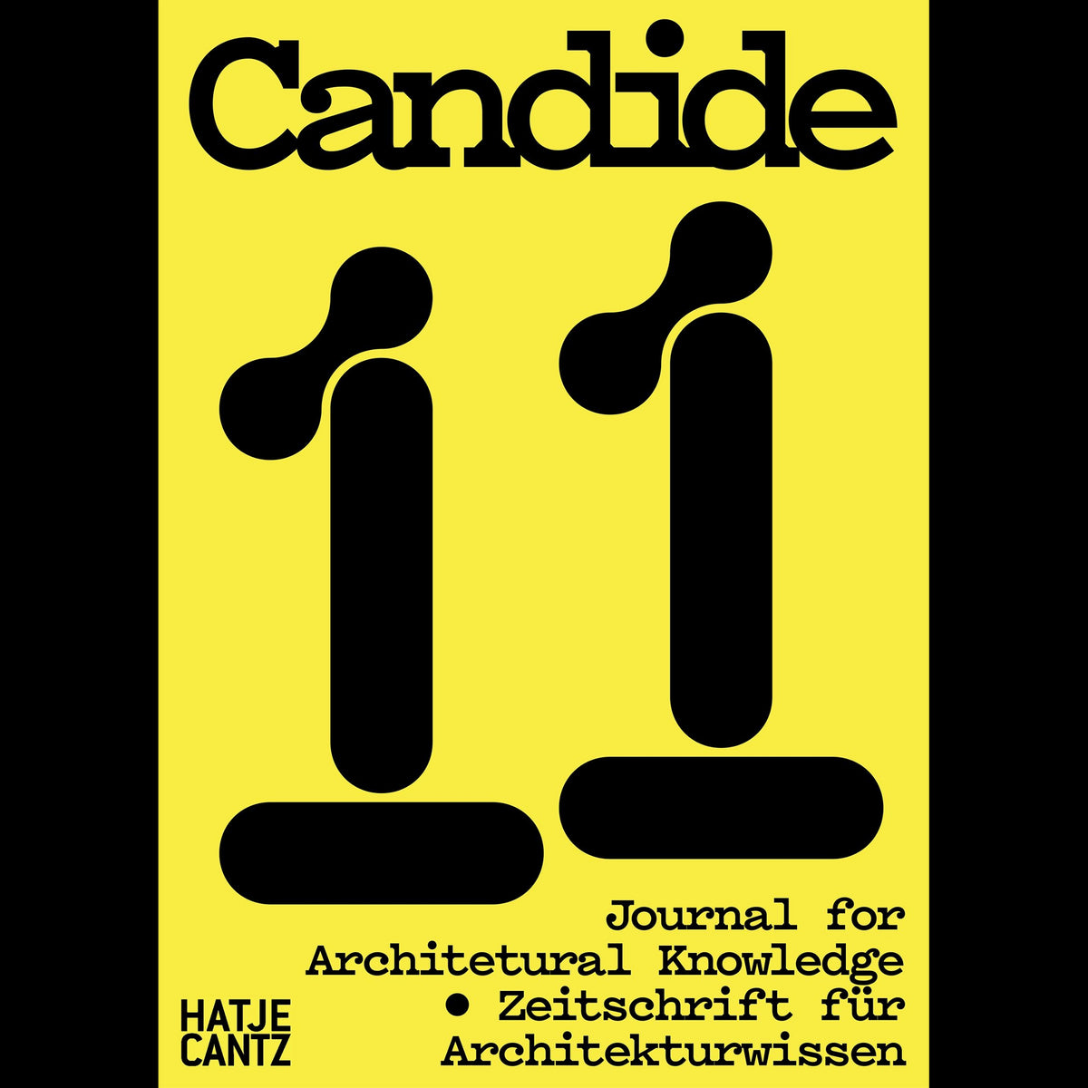 Coverbild Candide. Journal for Architectural Knowledge