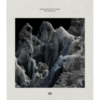 Das Cover des Buches Mapping the Limits of Space zeigt eine digital dargestellte Felslandschaft, die von einer durchsichtigen, netzartigen Struktur überzogen ist.