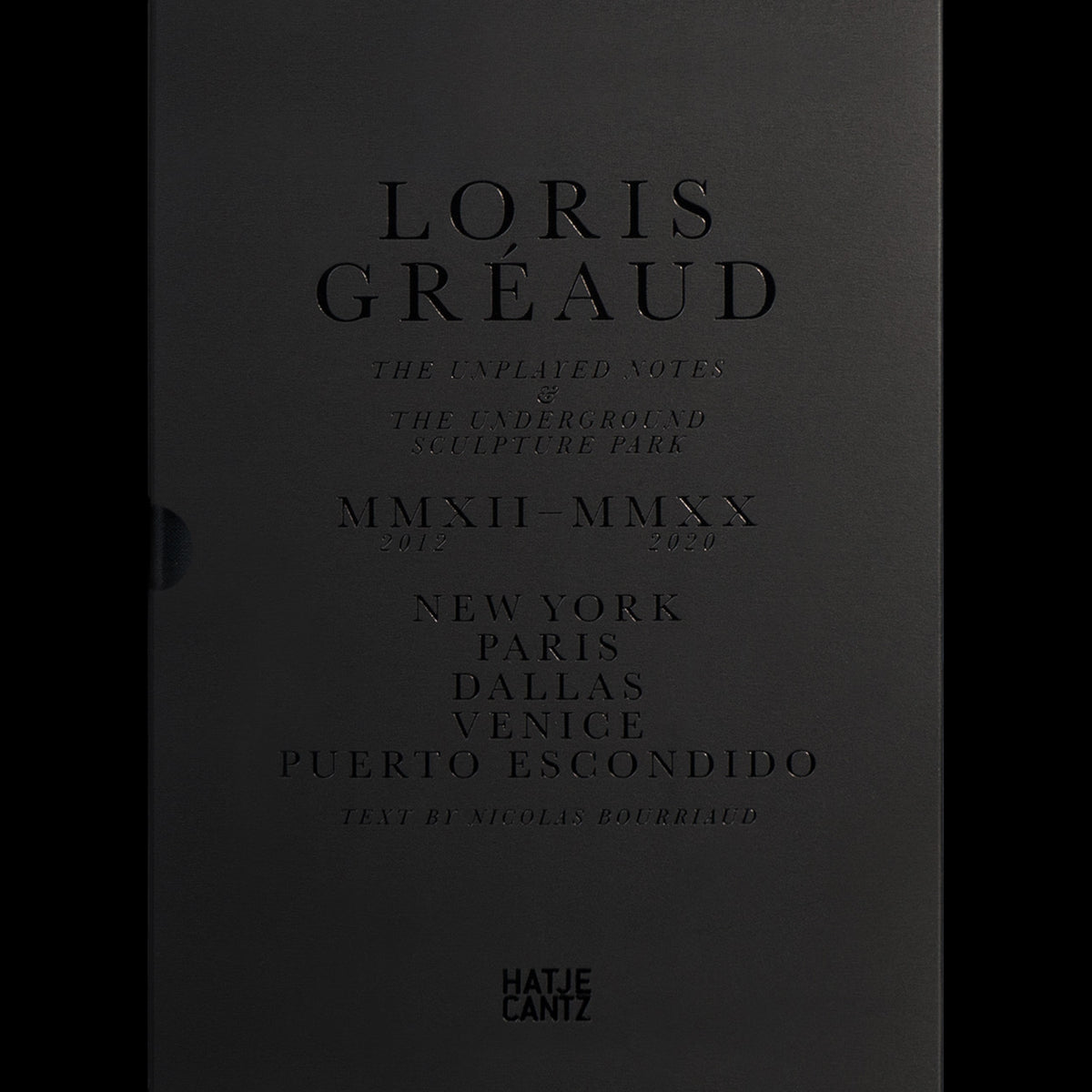 Coverbild Loris Gréaud