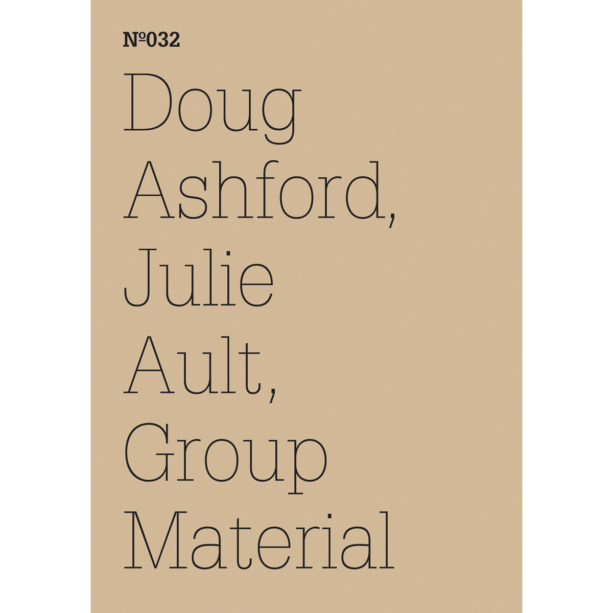 Coverbild Doug Ashford, Julie Ault, Group Material