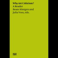 Why Art Criticism? A Reader