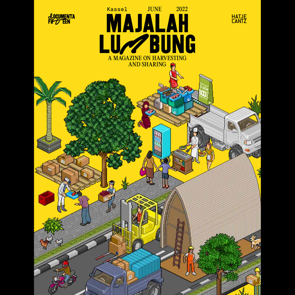 Coverbild documenta fifteen Majalah lumbung