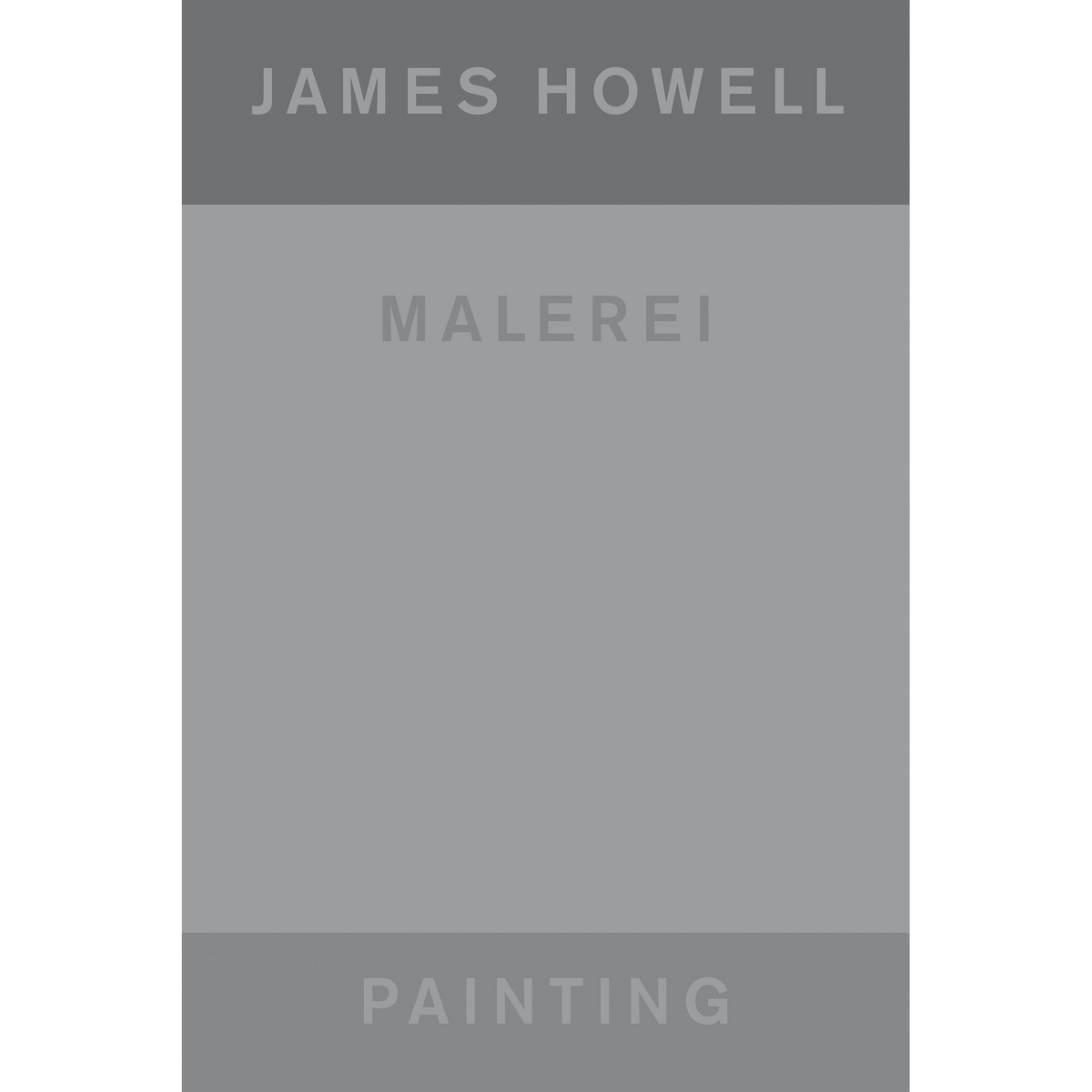 Coverbild James Howell: Painting | Malerei