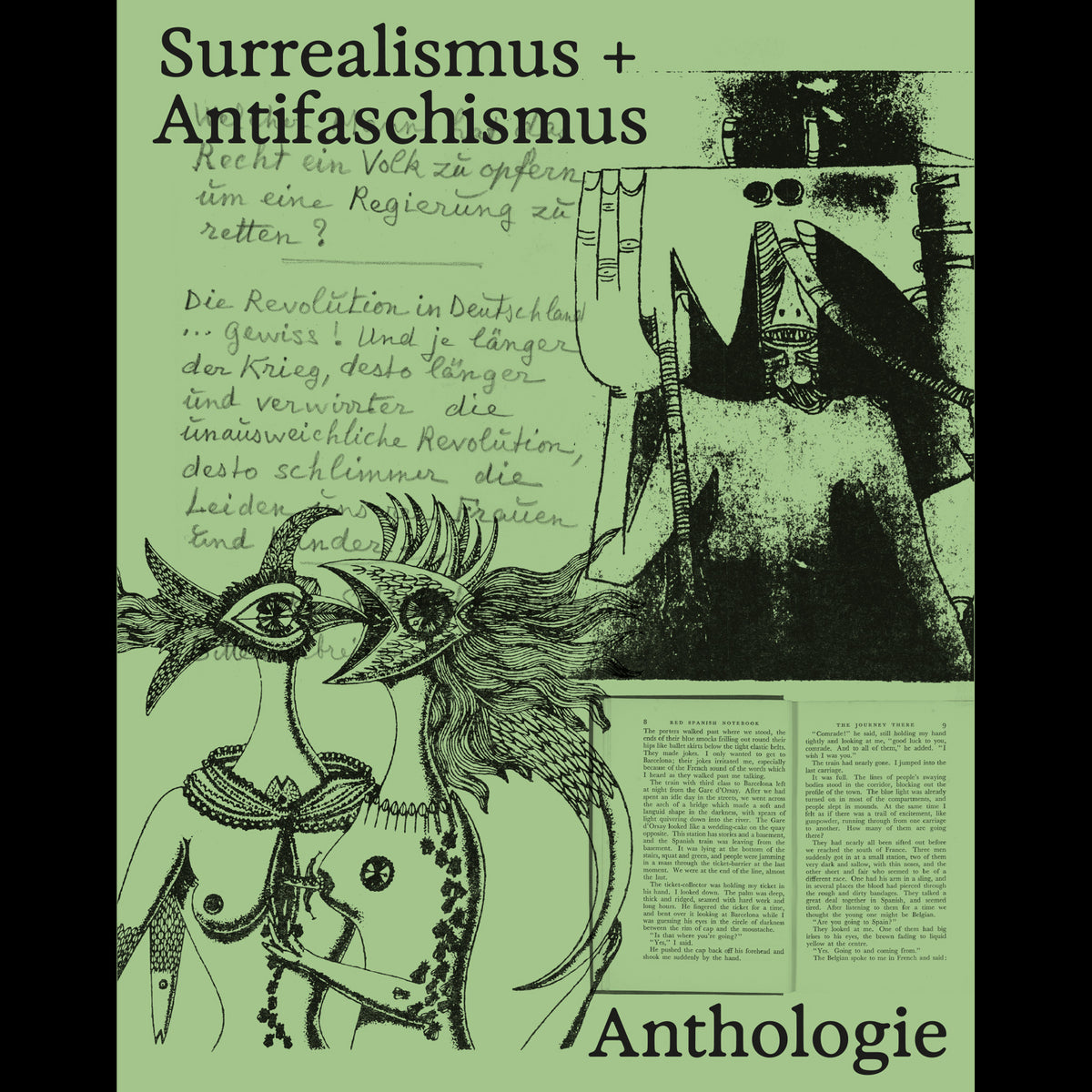 Coverbild Surrealismus + Antifaschismus