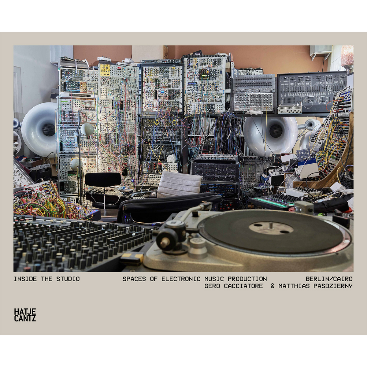Cover of Inside the Studio. Spaces of Elcectronic Music Production Berlin/Cairo