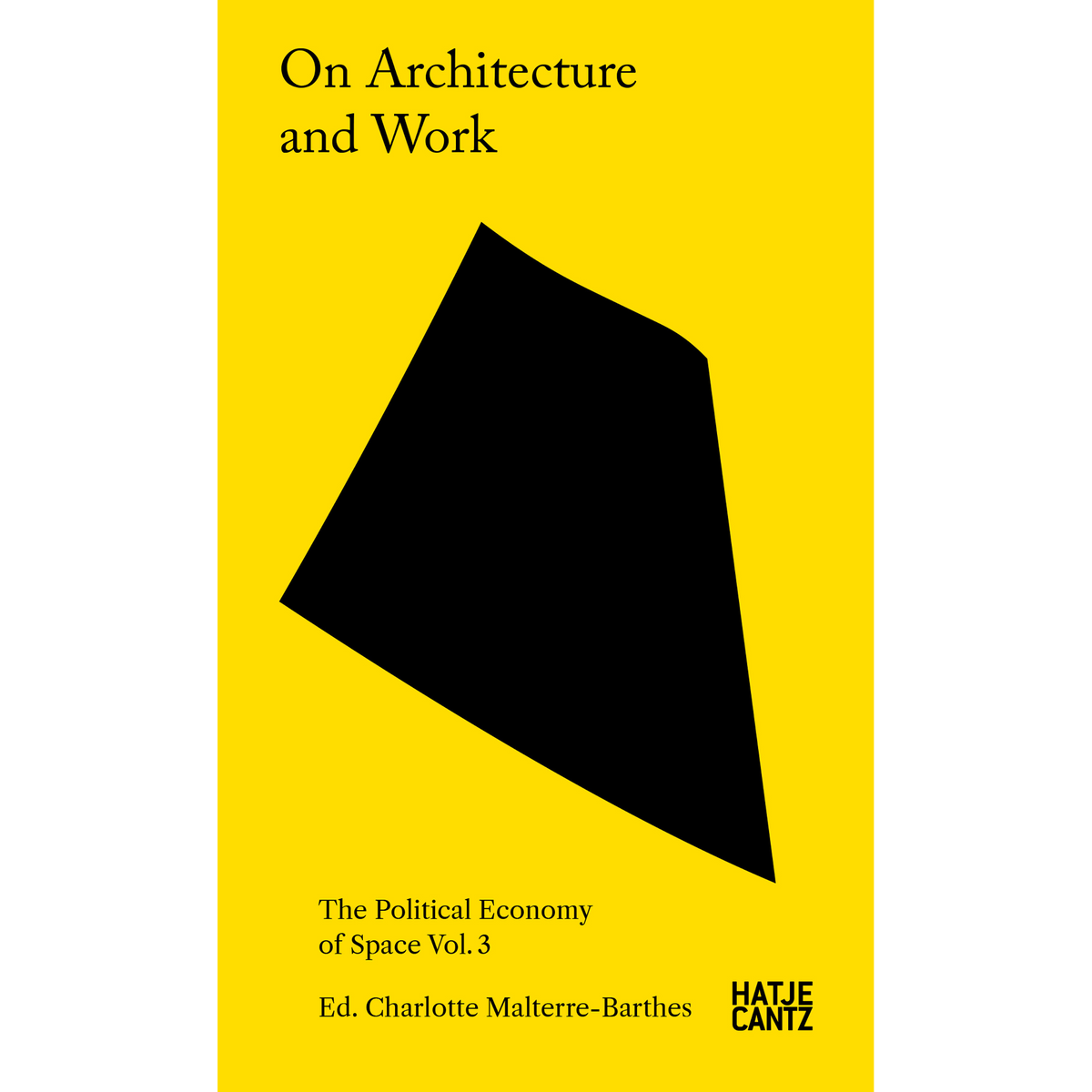 Coverbild On Architecture and Work