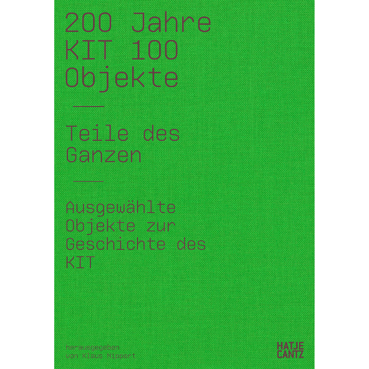 Coverbild 200 Jahre KIT