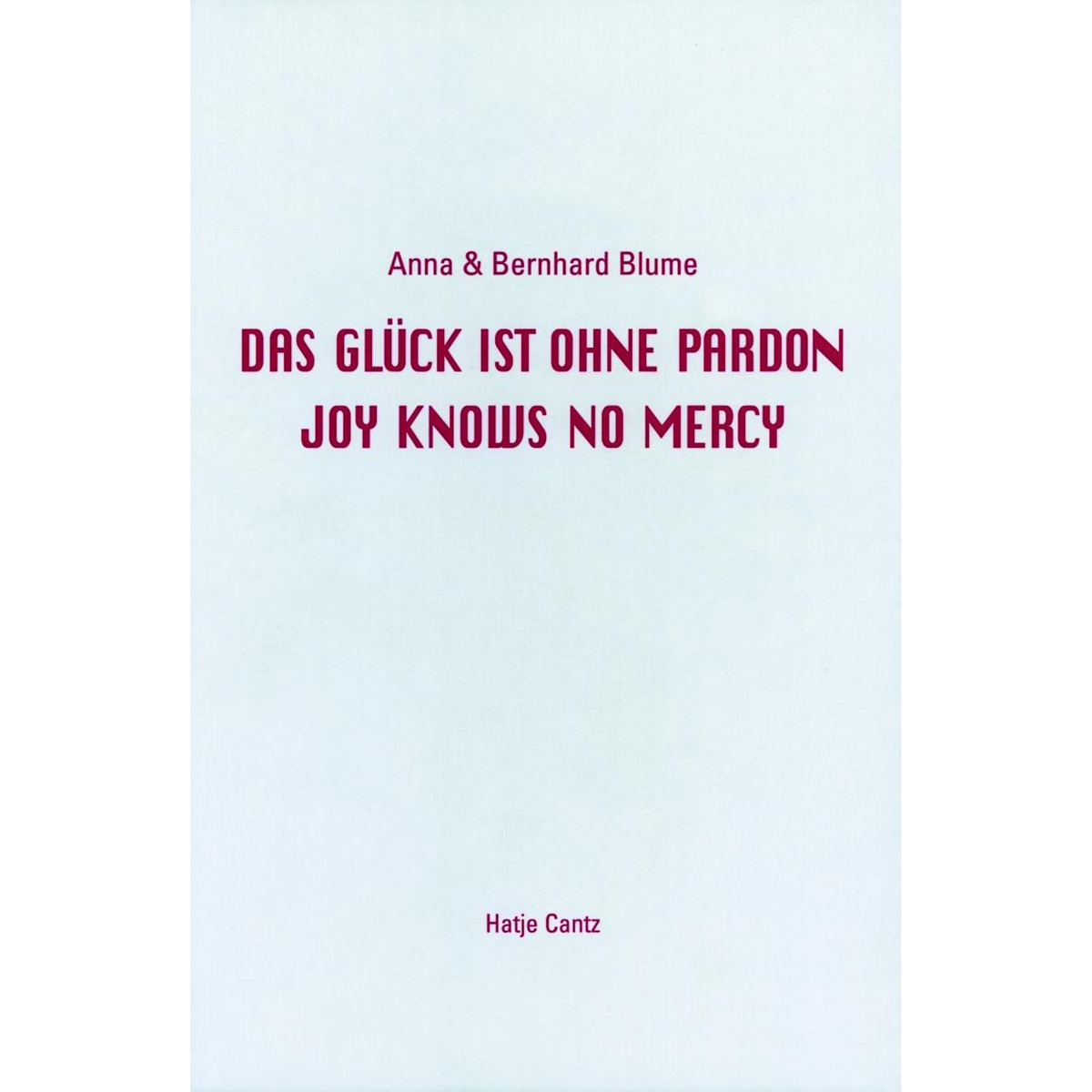 Coverbild Anna & Bernhard Blume
