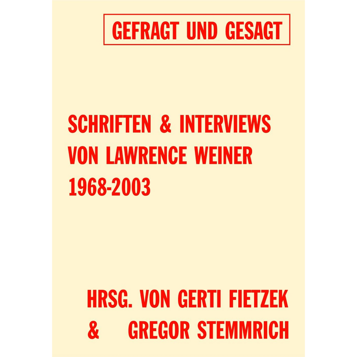 Coverbild Gefragt und gesagt
