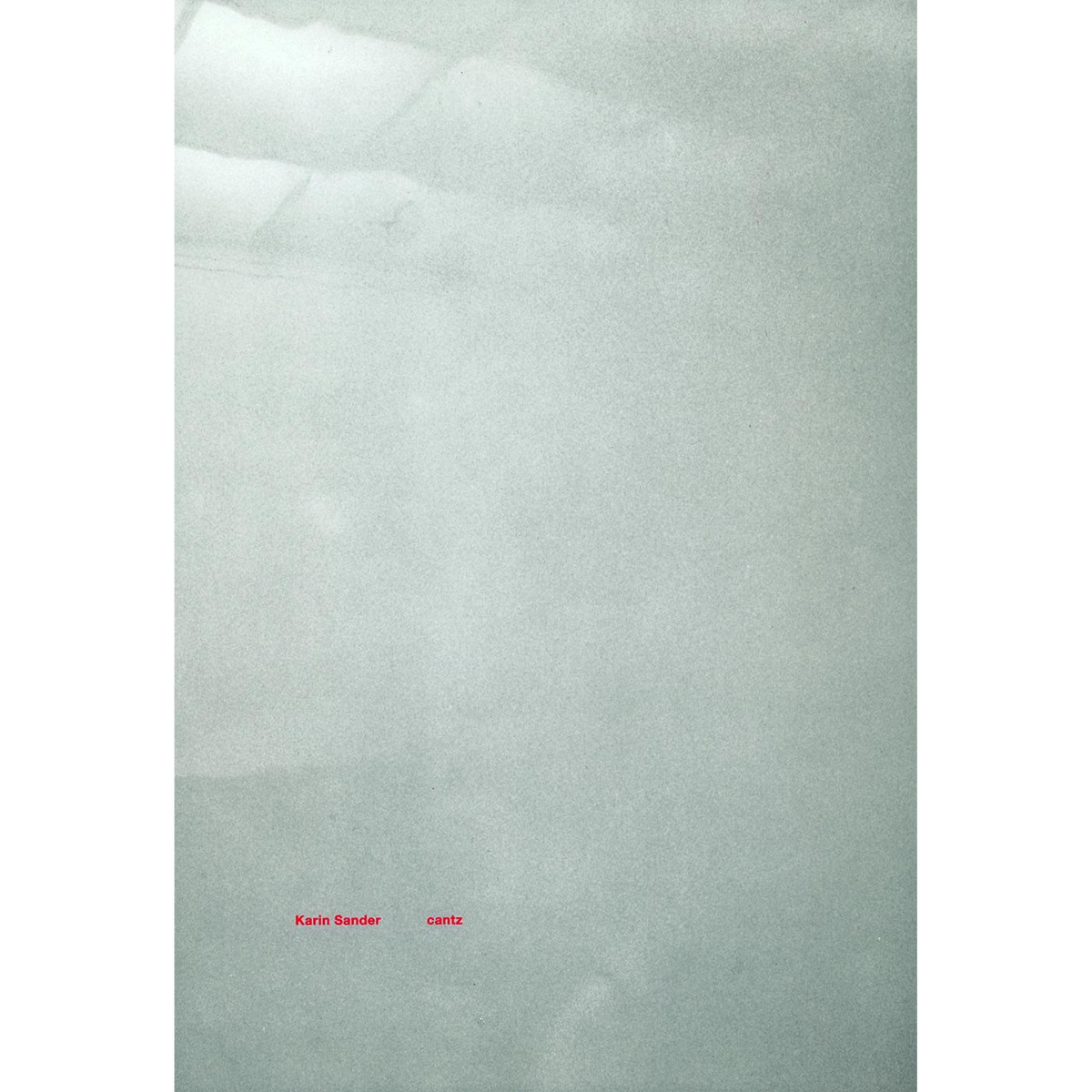 Coverbild Karin Sander