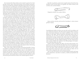 Eine Doppelseite aus einem Buch mit deutschem Text in zwei Spalten. Die rechte Seite enthält drei einfache, handgezeichnete Skizzen von Röhren, die zwischen den Textabsätzen platziert sind.