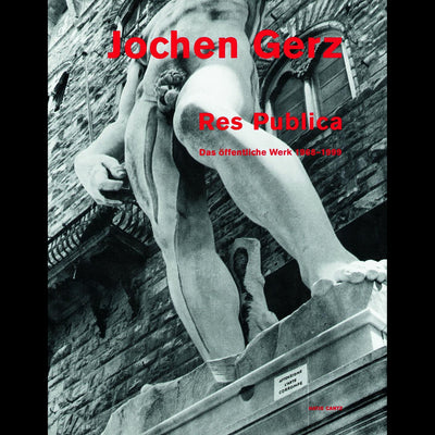 Cover Jochen Gerz. Res Publica
