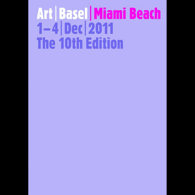 Cover Art Basel Miami Beach 2011