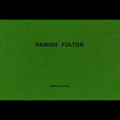 Cover Hamish Fulton