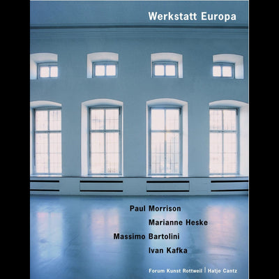Cover Werkstatt Europa - Positionen europäischer Gegenwartskunst