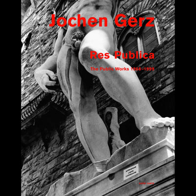 Cover Jochen Gerz. Res Publica