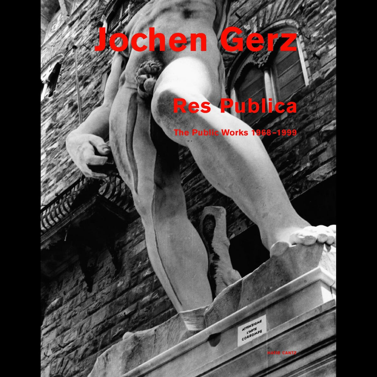 Coverbild Jochen Gerz. Res Publica