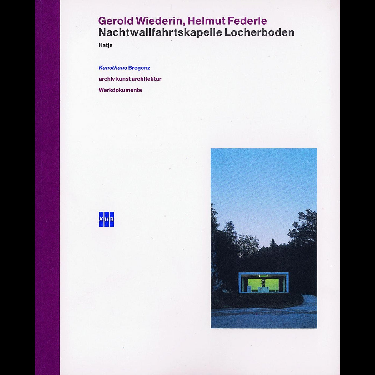 Coverbild Gerold Wiederin/Helmut Federle