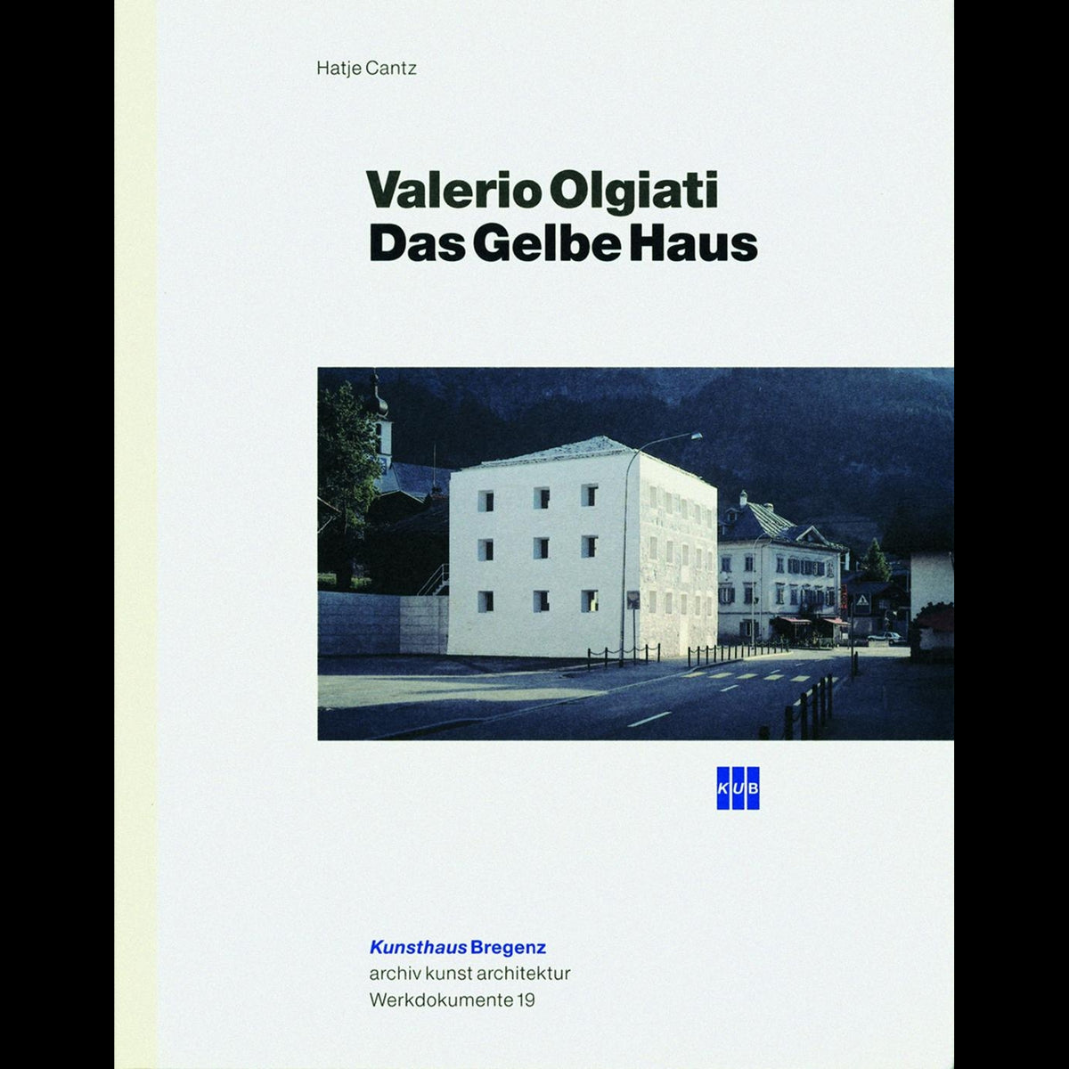 Coverbild Valerio Olgiati